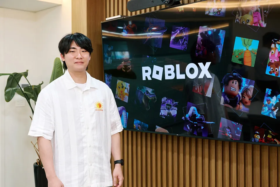 Roblox Korea 공식 인터뷰에 참여한 홍근수(Sam)